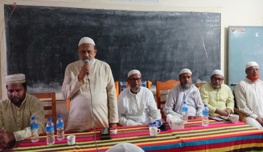 চৌগাছার পাশাপোলে জামায়াতের কর্মী সমাবেশ, মাহমুদুর রহমানকে চেয়ারম্যান প্রার্থী ঘোষণা