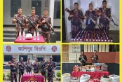 যশোর সীমান্তে বিজিবির অভিযানে ১৬ লাখ টাকার মাদক ও চোরাচালানি পণ্য জব্দ